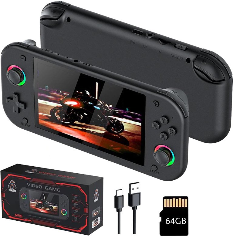 Przenośna konsola retro M26 64GB 5,1"