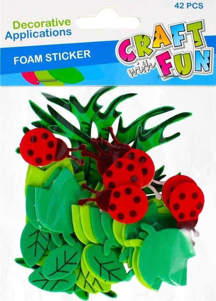 Craft with Fun CF OZDOBA DEK EVA DRZEWO SPRZYL 42SZT 12/288