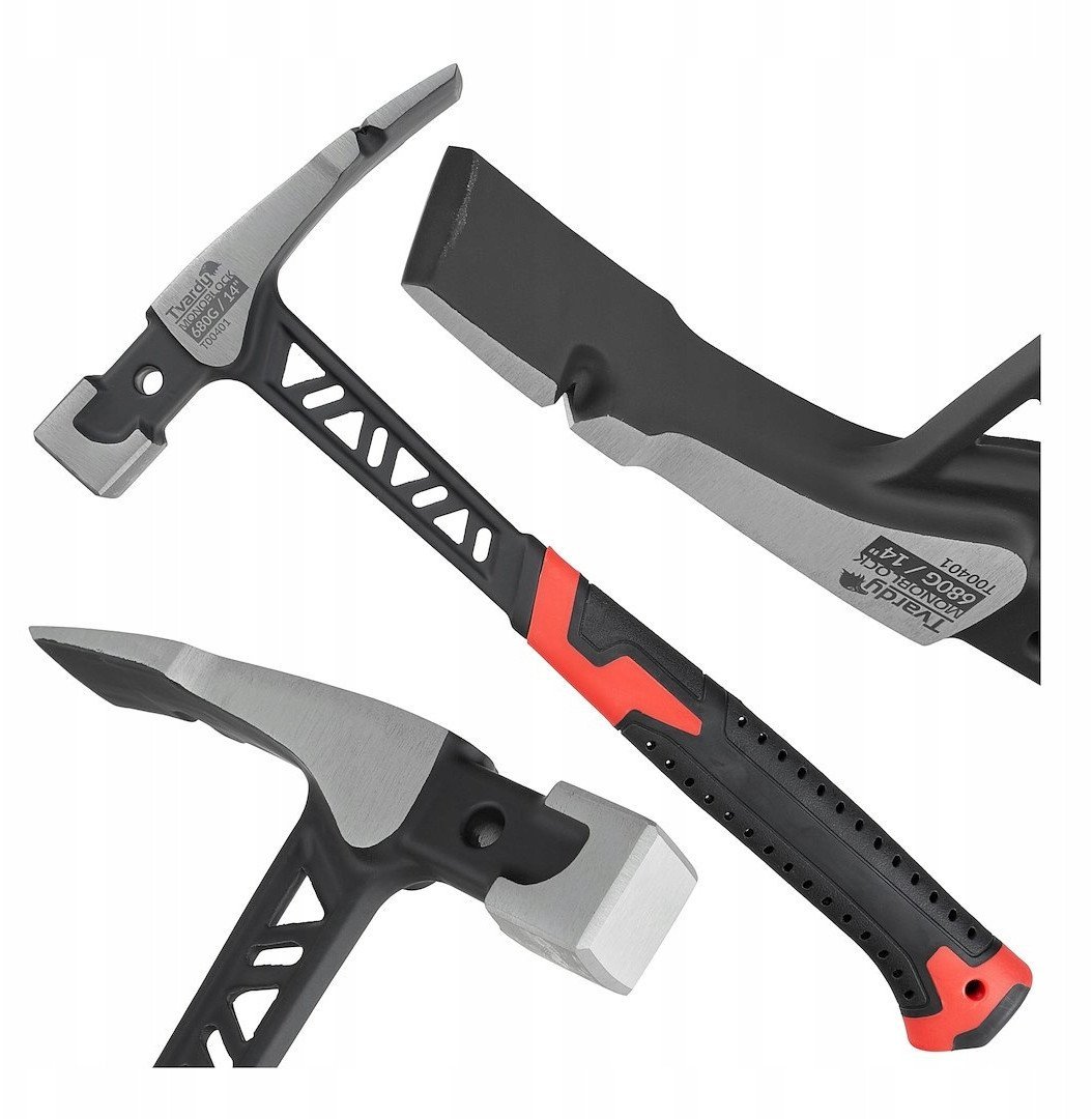 Młotek murarski 680g ANTI-SHOCK MONOBLOCK (24)