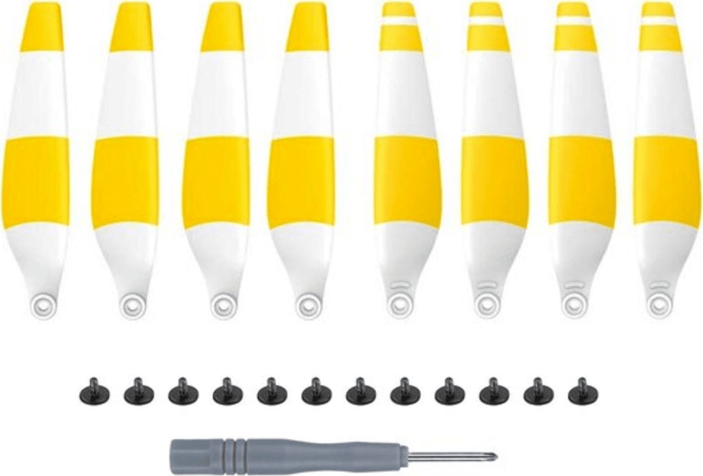 SunnyLife ŚMIGŁA DO DRONA DJI MINI 3 PRO 8 SZTUK 6030F YELLOW