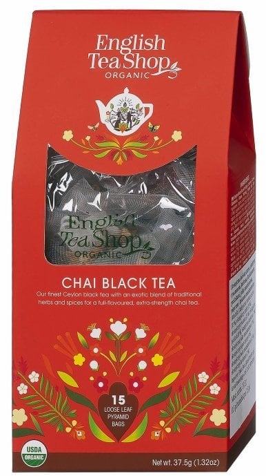 English Tea Shop Herbata czarna Chai Black 15 saszetek