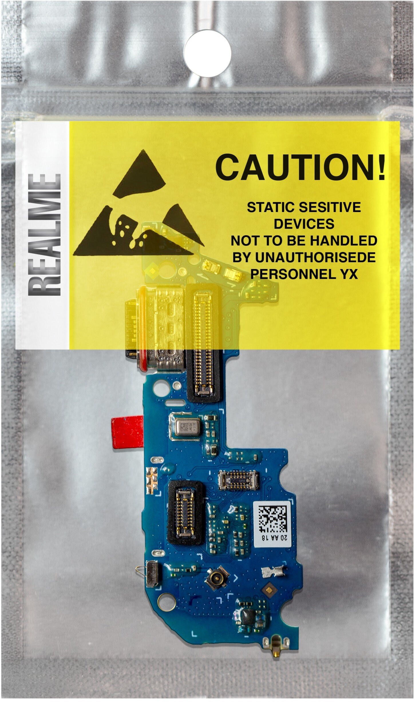 Zila Płytka Ładowania do Realme 14 Pro Plus USB Złącze Oryginał RMX5051 (5904858355181)