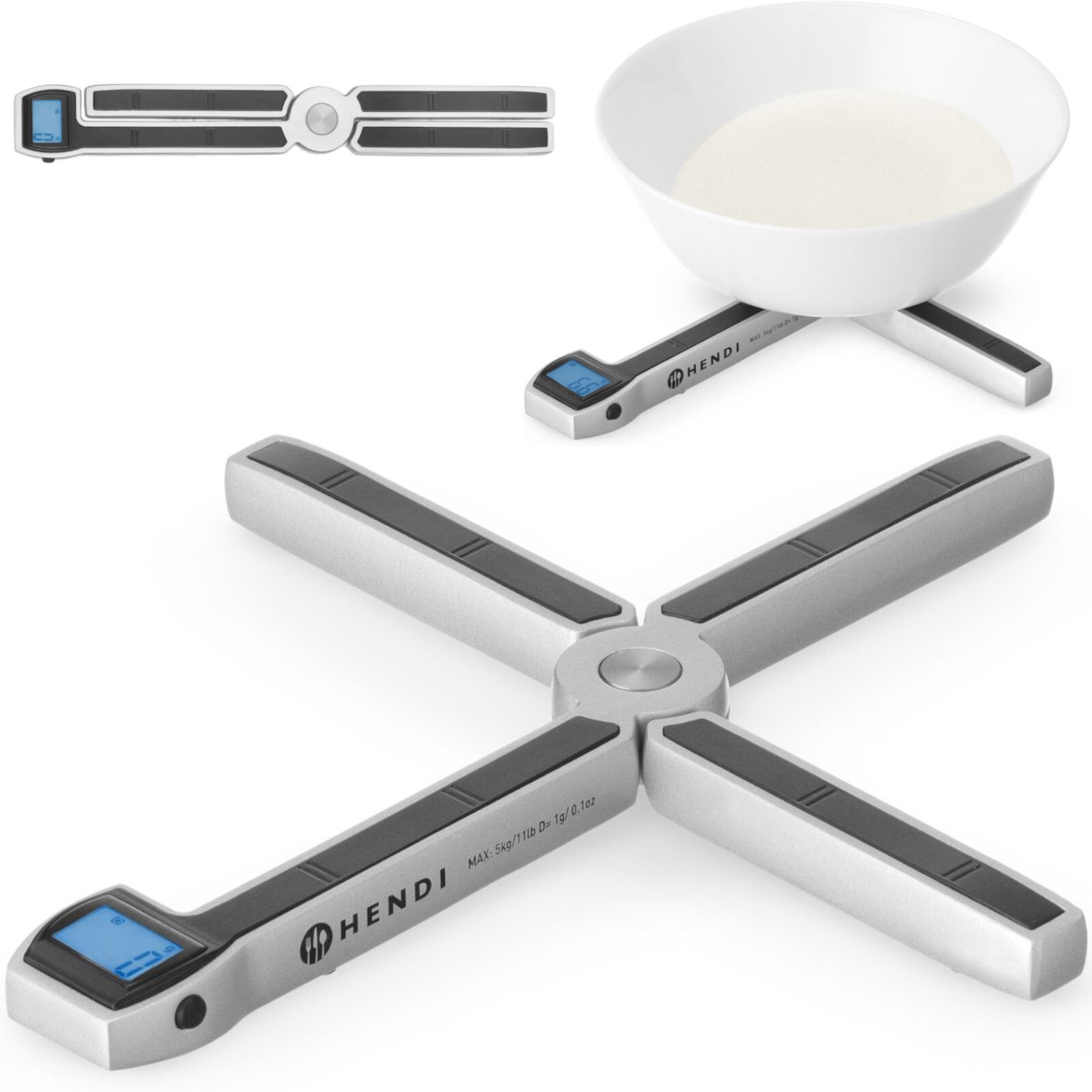 Hendi Waga kuchenna gastronomiczna składana do 5 kg LCD