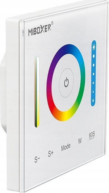 ŚCIENNY STEROWNIK OŚWIETLENIA LED P3 2.4 GHz, RGBCCT (RGBWW) 12 ... 24 V DC MiBOXER