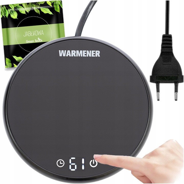 Warmener PODGRZEWACZ DO KUBKA HERBATY KAWY POD KUBEK Warmener