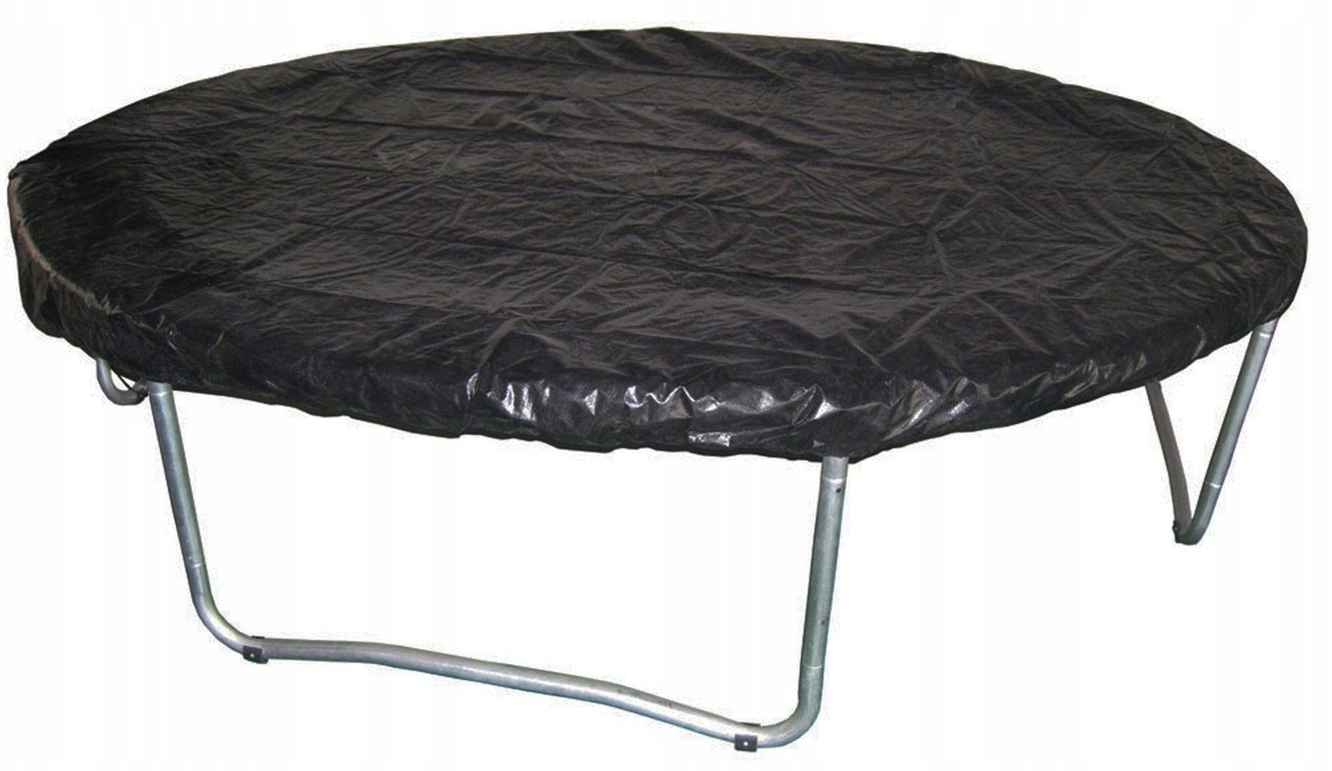 Pokrowiec Plandeka Ochronna na Trampolinę Czarna Solidna KUBISPORT 305 cm
