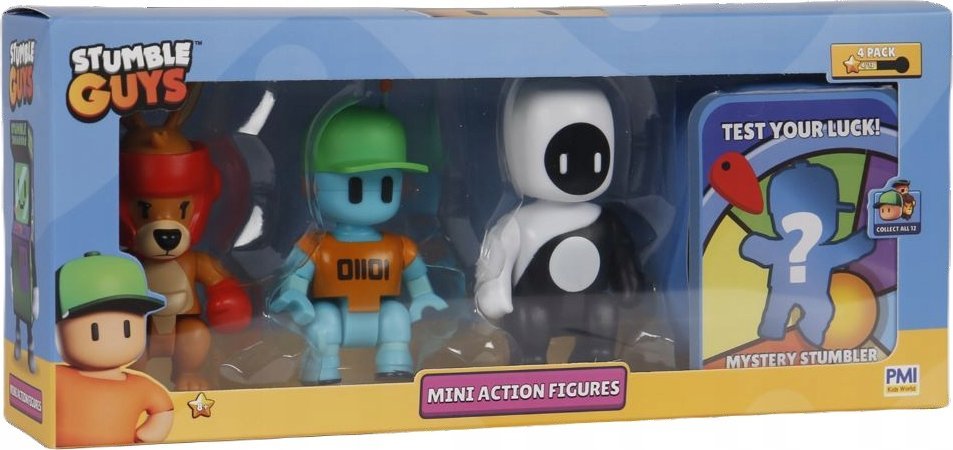 Figurka P.M.I STUMBLE GUYS S2 MINI ACTION FIGURES - 4 PACK VER.C