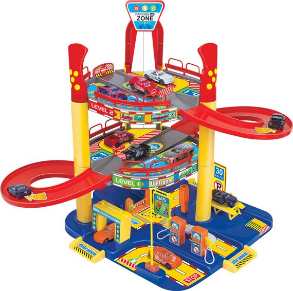 Kids World Parking dla autek Car Zone (1351-1)