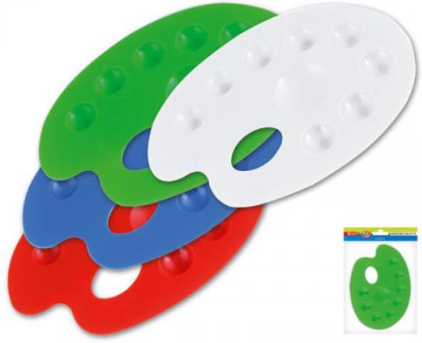 Starpak Paleta do farb owal mix kolorów (236218)