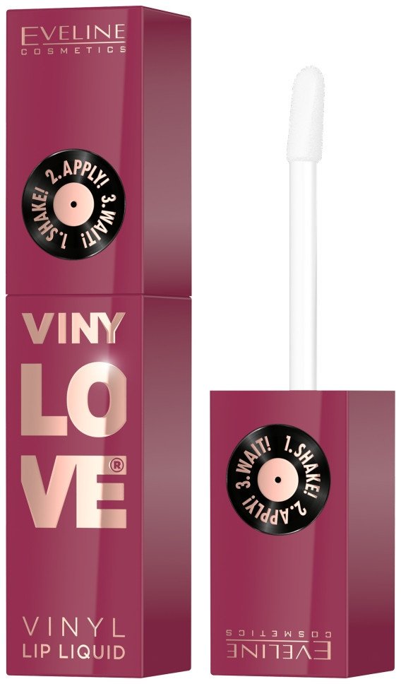 Eveline VinyLove długotrwała pomadka płynna z efektem winylowym 10 Blushy 4ml