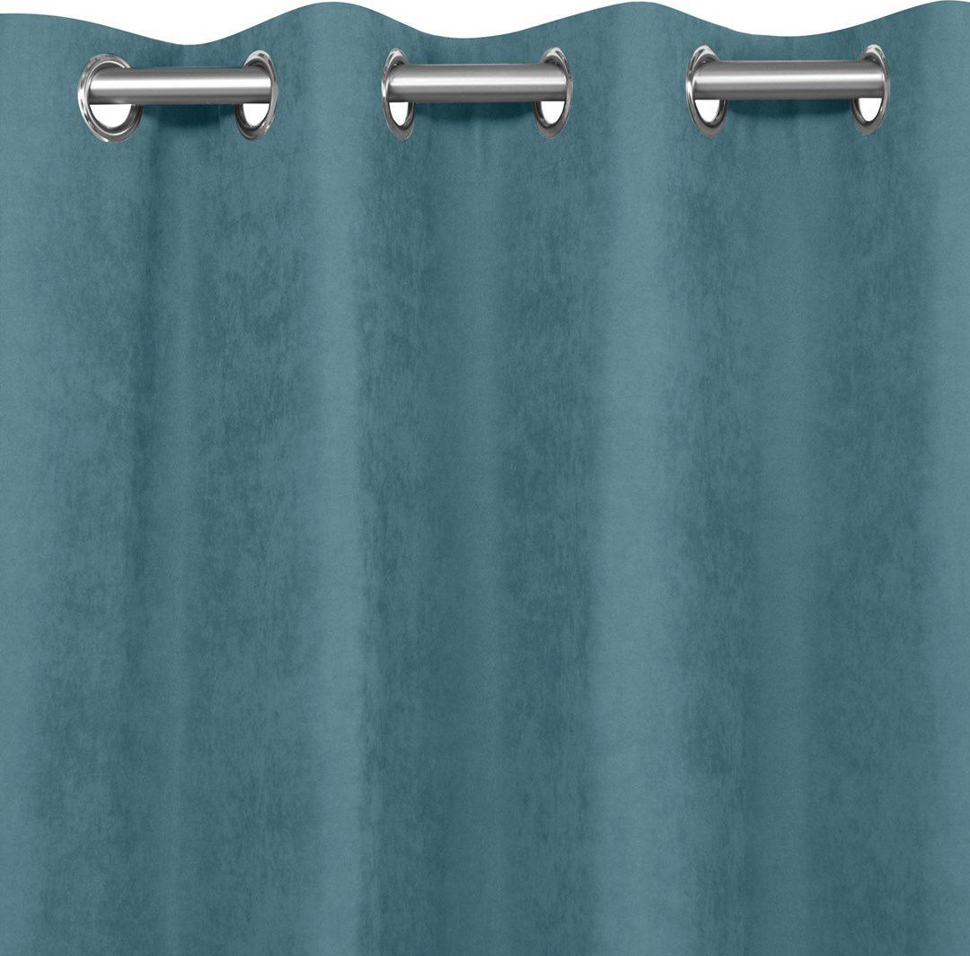 Homede Zasłona MILANA błękitny szenila 136x225 HOMEDE