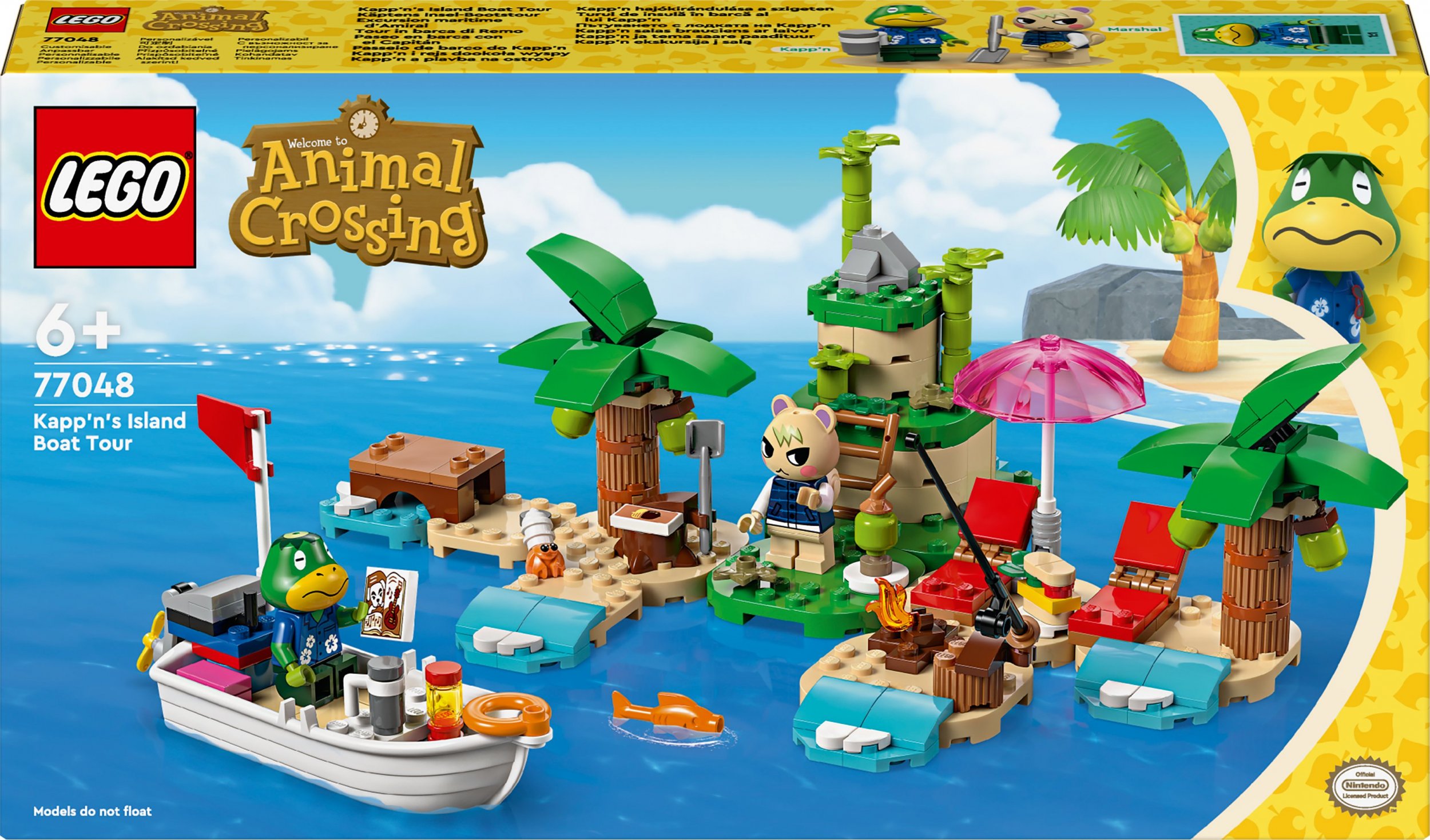 LEGO Animal Crossing Kapp’n i rejs dookoła wyspy (77048)
