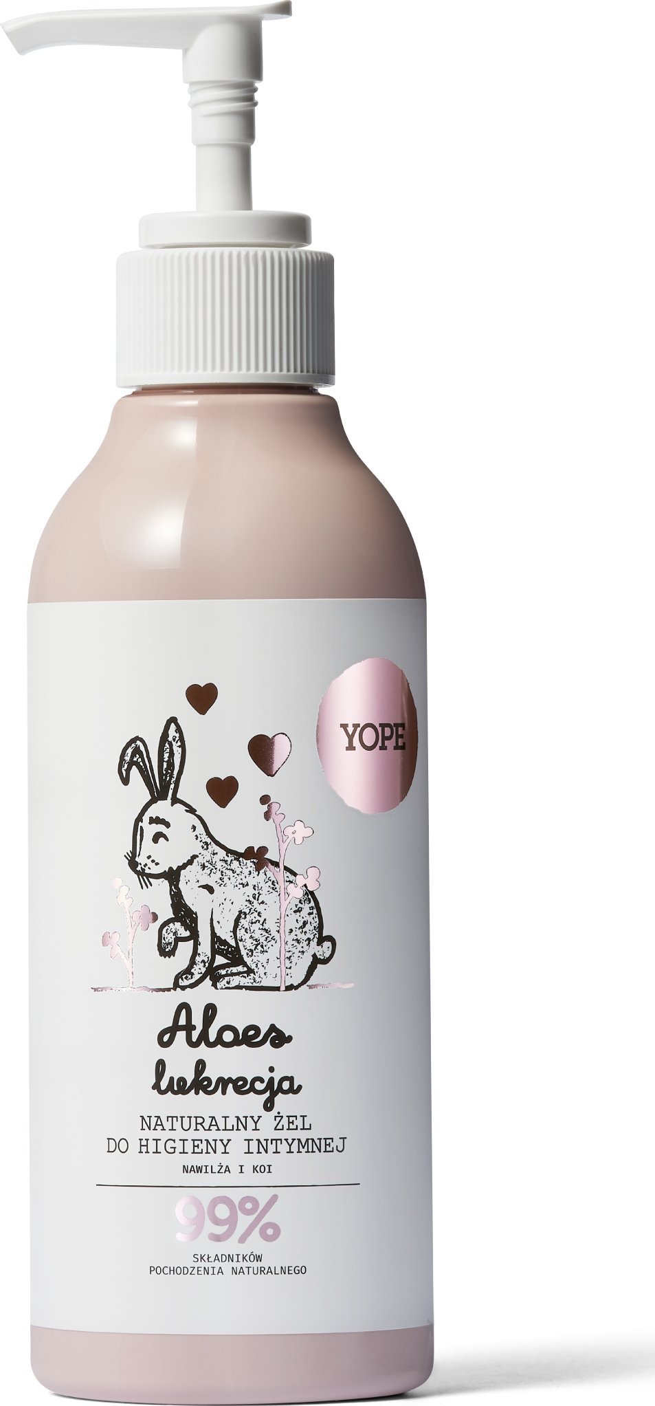 Yope Żel do higieny intymnej Aloes i Lukrecja 300 ml
