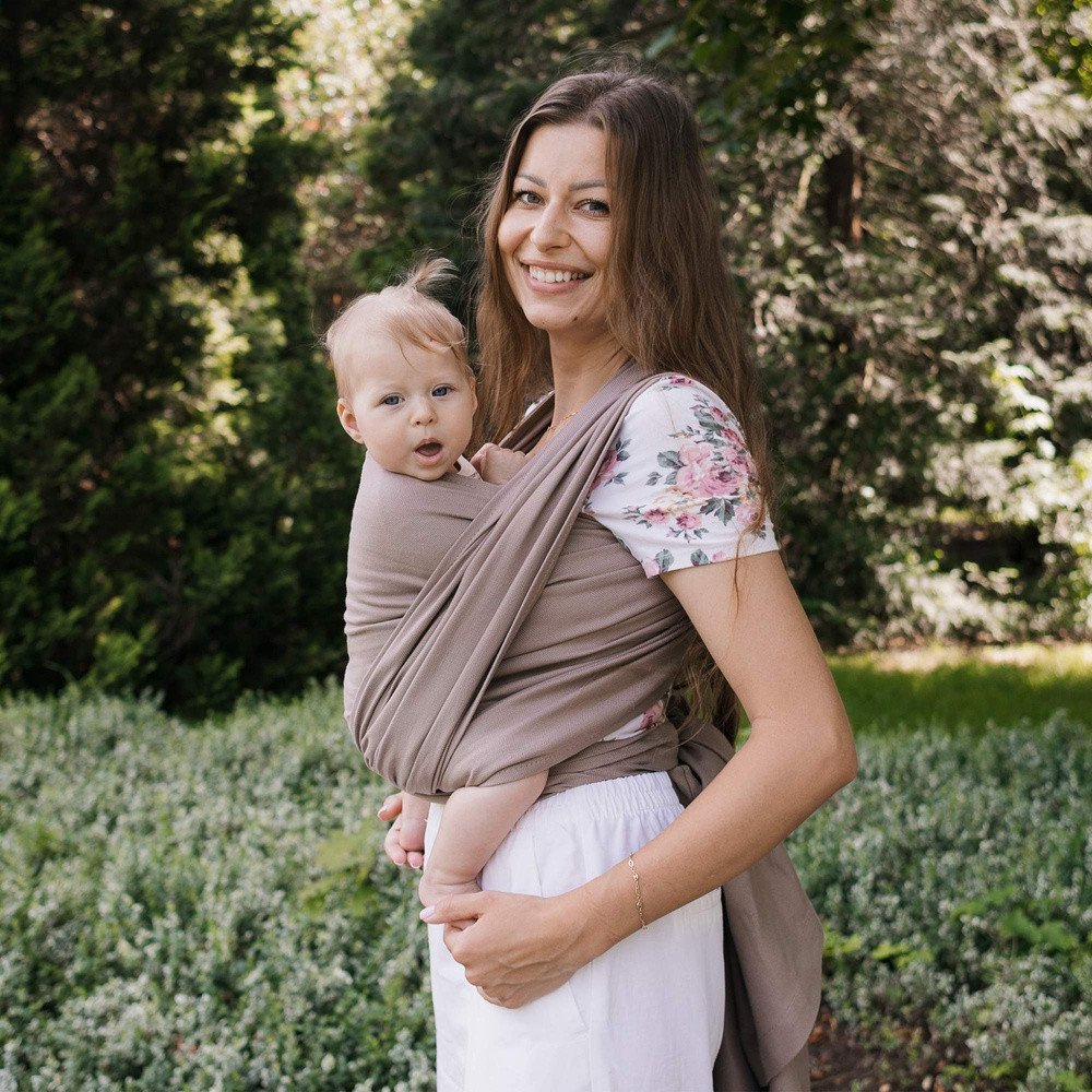 Chusta tkana Zaffiro Be Close - Rome: Latte (4.6m.) U