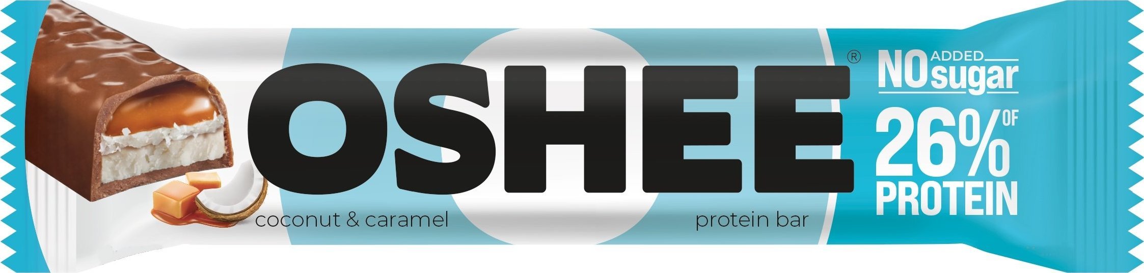 Oshee Baton proteinowy Coconut&Carmel 48g