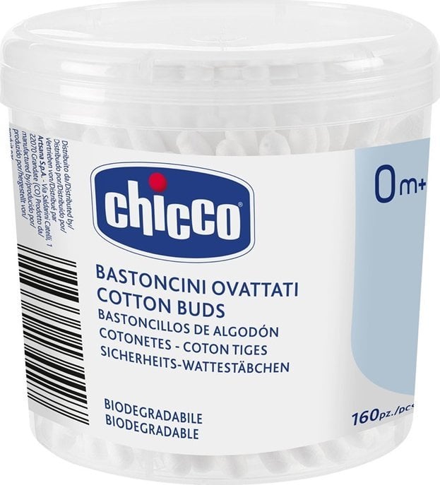 CHICCO_Patyczki do uszu 160szt.
