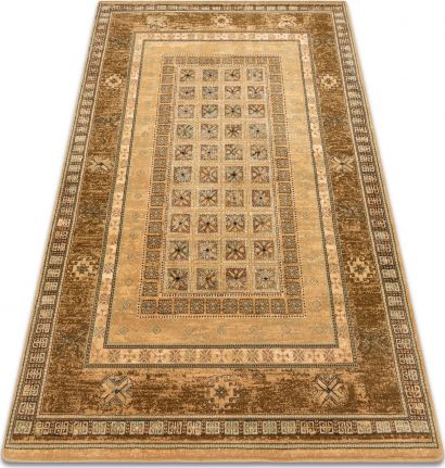 Dywany Łuszczów Dywan wełniany OMEGA ANTIK miód, 235x350 cm