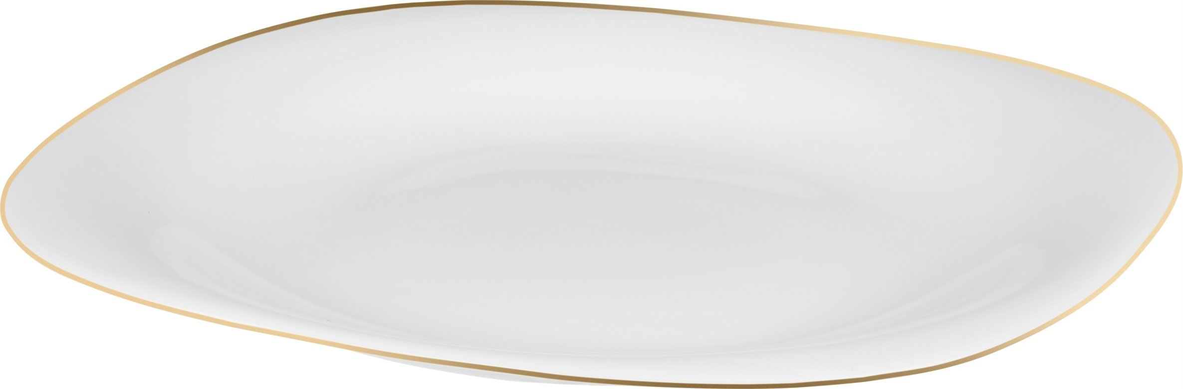 Galicja Talerz deserowy płaski kwadratowy 21,5 cm biały