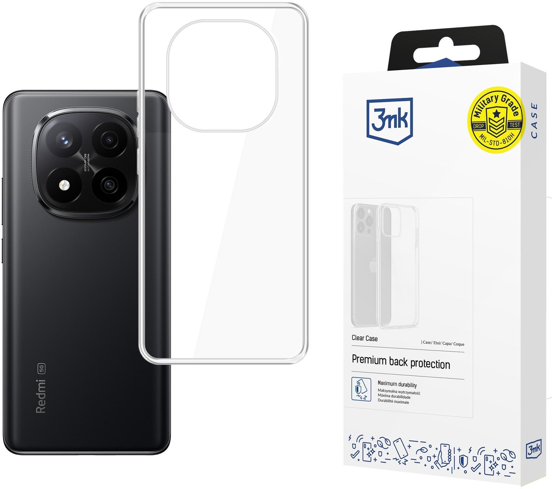 Redmi Note 15 Pro+ 5G - 3mk Clear Case
