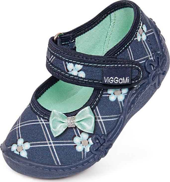 Viggami Tenisówki dziecięce Viggami EMMA granatowe 19-27 27