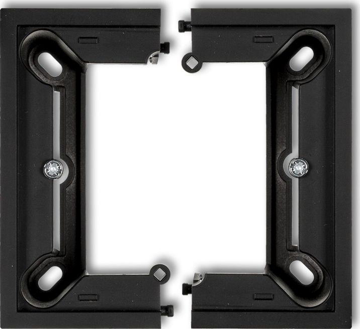 Karlik DECO Puszka natynkowa pojedyncza, składana DECO biały DPU-1