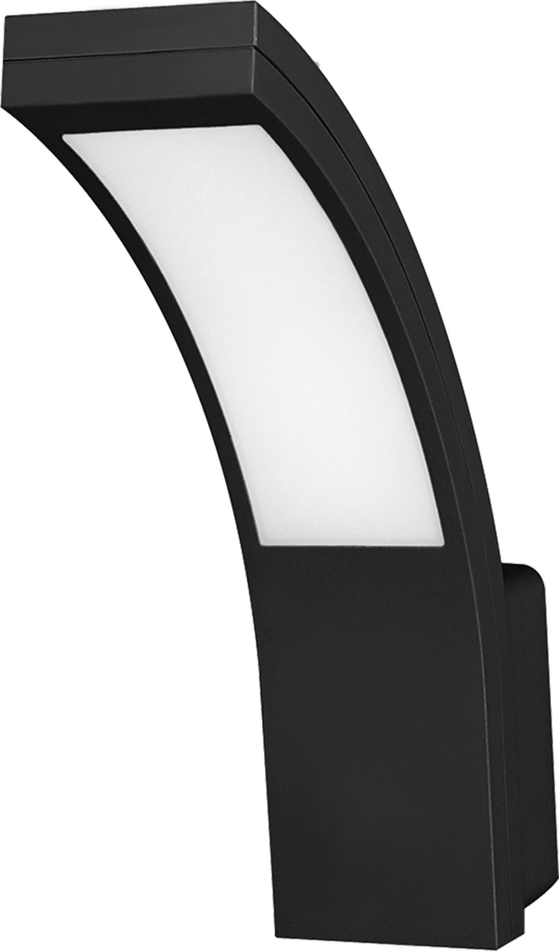 Lampa wisząca Orno PIRYT LED 10W, oprawa ogrodowa 800lm, IP54, 4000K, czarna