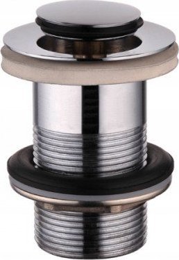 Kuchinox Korek klik-klak do umywalki bez przelewu okrągły