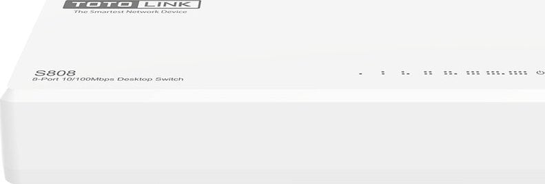 Switch TotoLink Desktop S808-V5 Switch 8xRJ45 100 MB/s