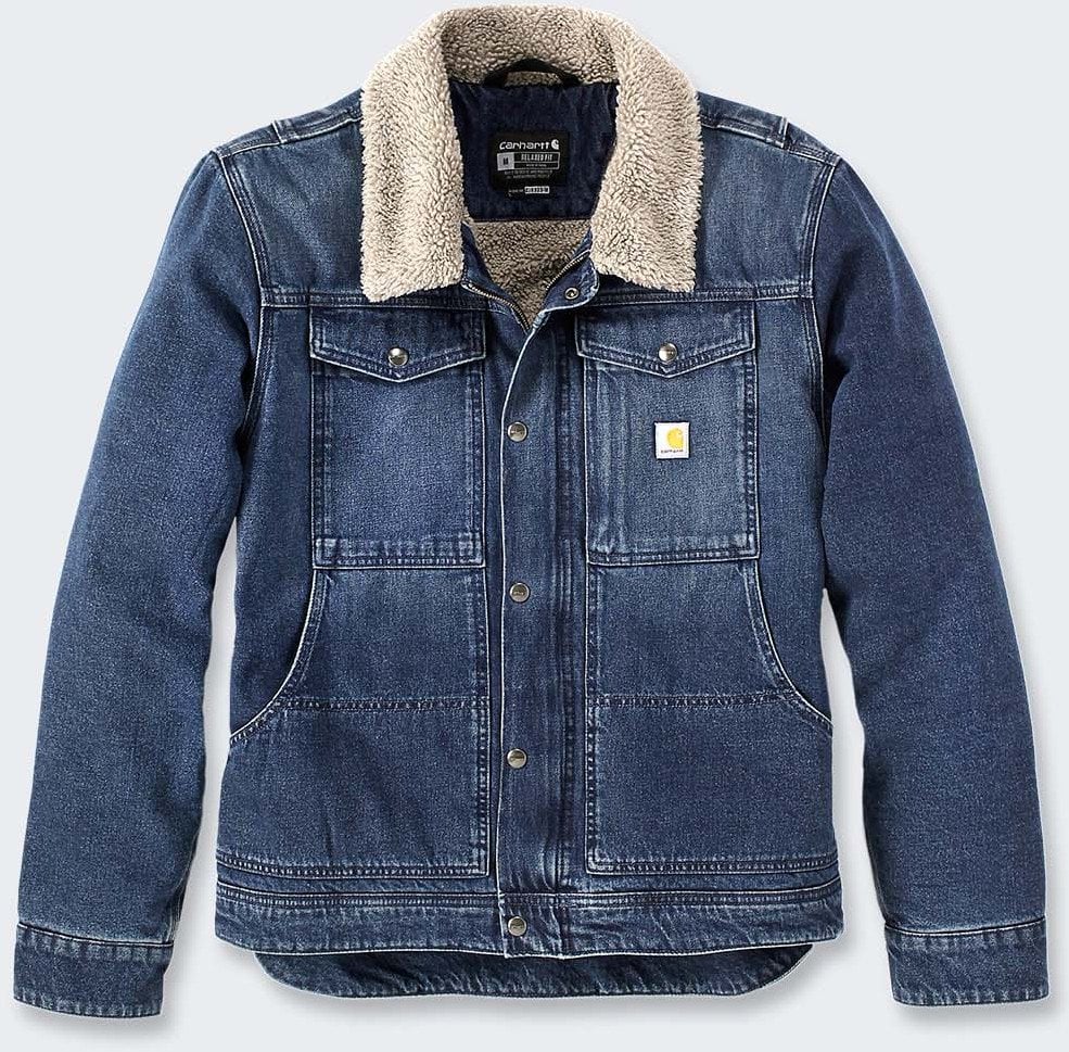Kurtka Jeansowa Carhartt Denim Sherpa Beech