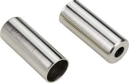 MARS Końcówka pancerza przerzutki Mars One CNC 4mm mosiądz srebrna Uniwersalny