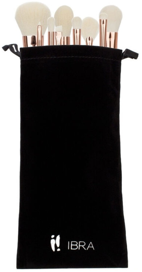 Ibra Fresh Zestaw pędzli do makijażu 9szt.