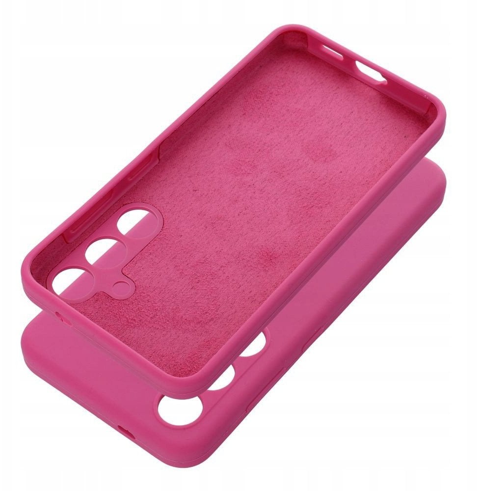 Futerał SILICONE 2mm do XIAOMI REDMI NOTE 14S róż