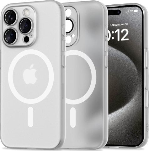 Tech-Protect TECH-PROTECT MAGSLIM MAGSAFE IPHONE 16 PRO MAX MATTE/WHITE