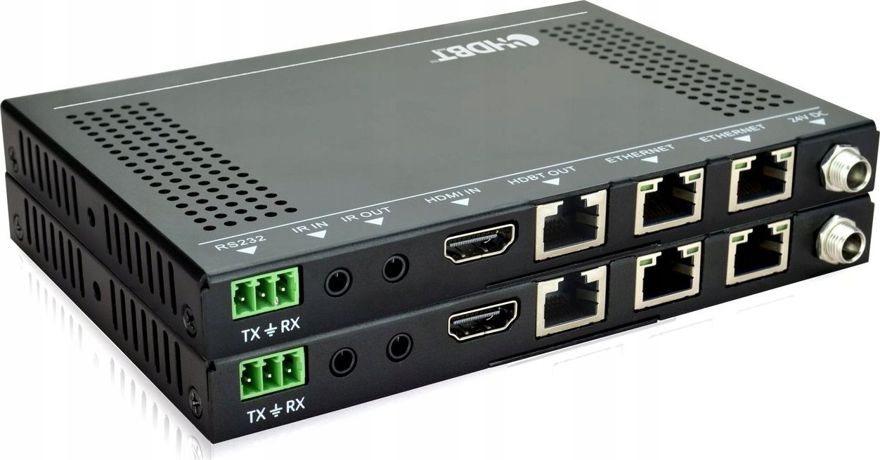 VivoLink Vivolink VLHDMIEXT422 przedłużacz AV Nadajnik i odbiornik AV Czarny