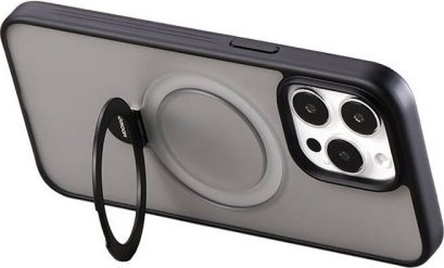 Joyroom Magnetyczne etui ochronne Joyroom JR-BP004 do iPhone 15 Pro Max (czarne)