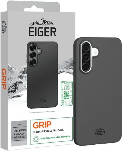 Eiger Grip Case GRS Galaxy A36/A56 schwarz