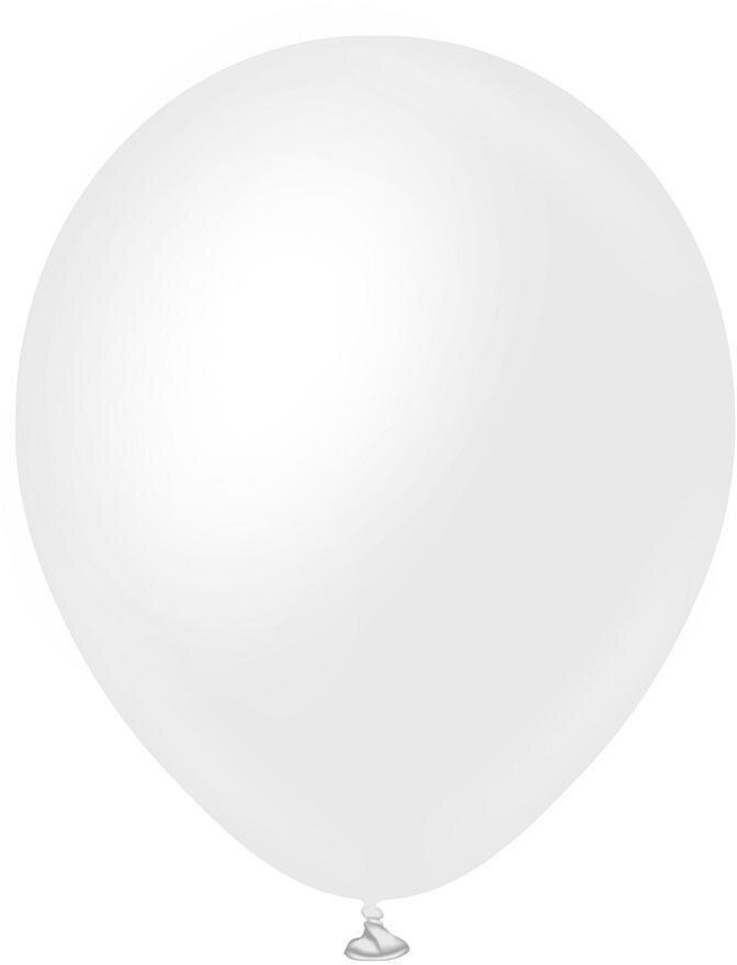 GoDan Balony Błyszczące satynowe białe 25szt