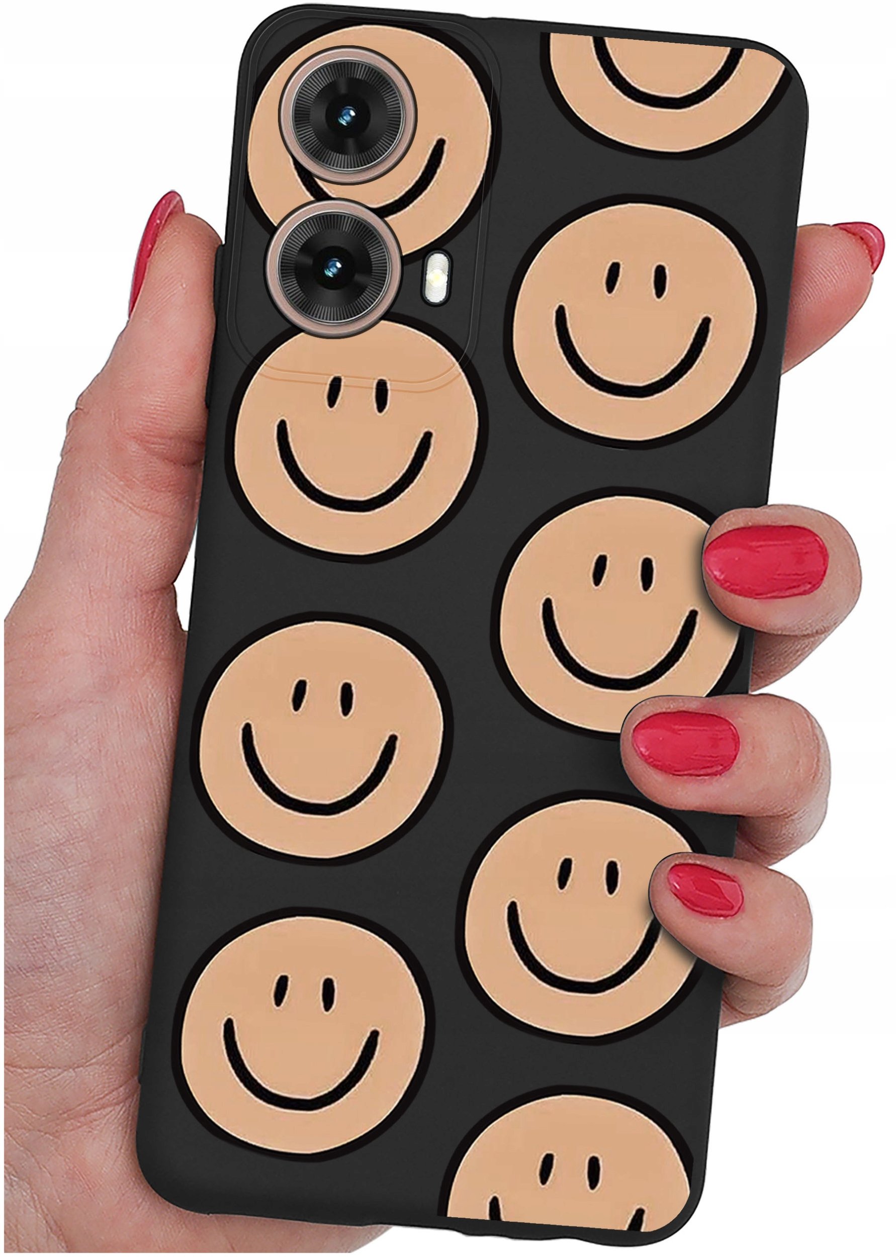 Etui do Motorola Moto G85 5G WZORY |SILIKONOWE MATT CASE