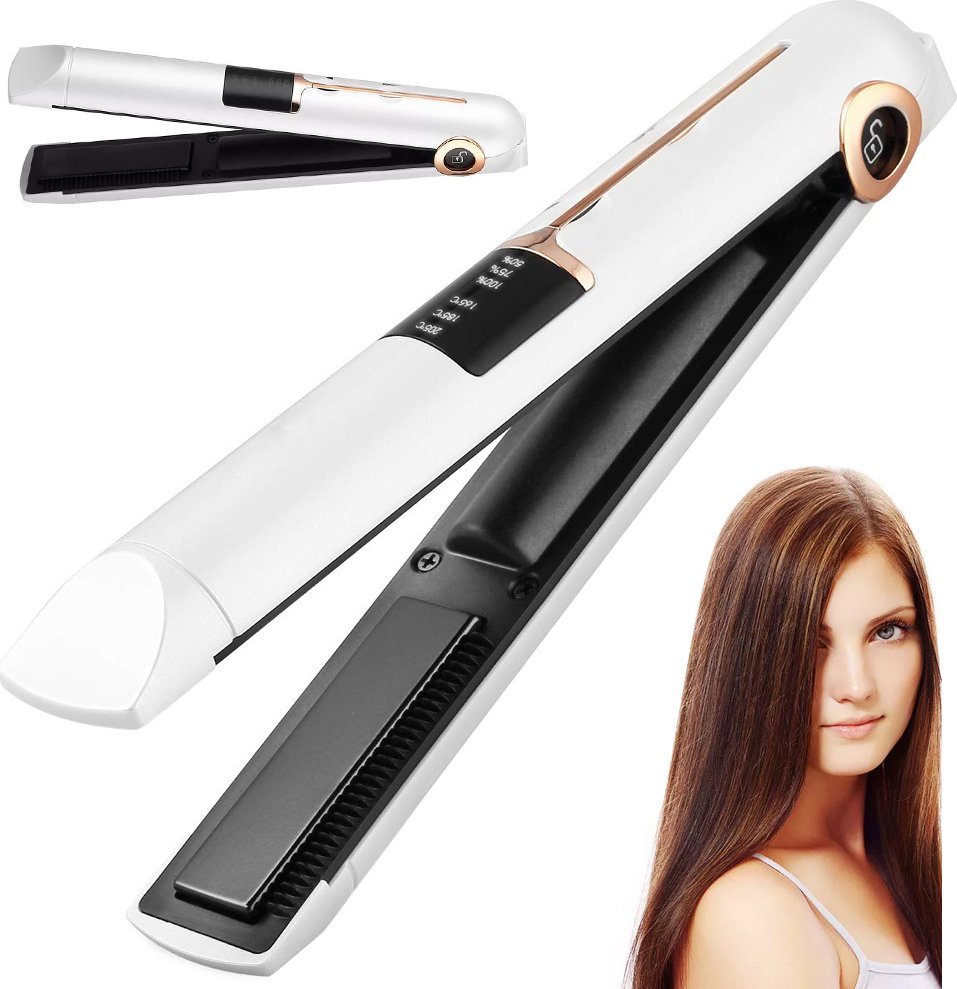 Prostownica Verk Prostownica do włosów ceramiczna lcd 2w1 regulacja Prostownica do włosów ceramiczna lcd 2w1 regulacja