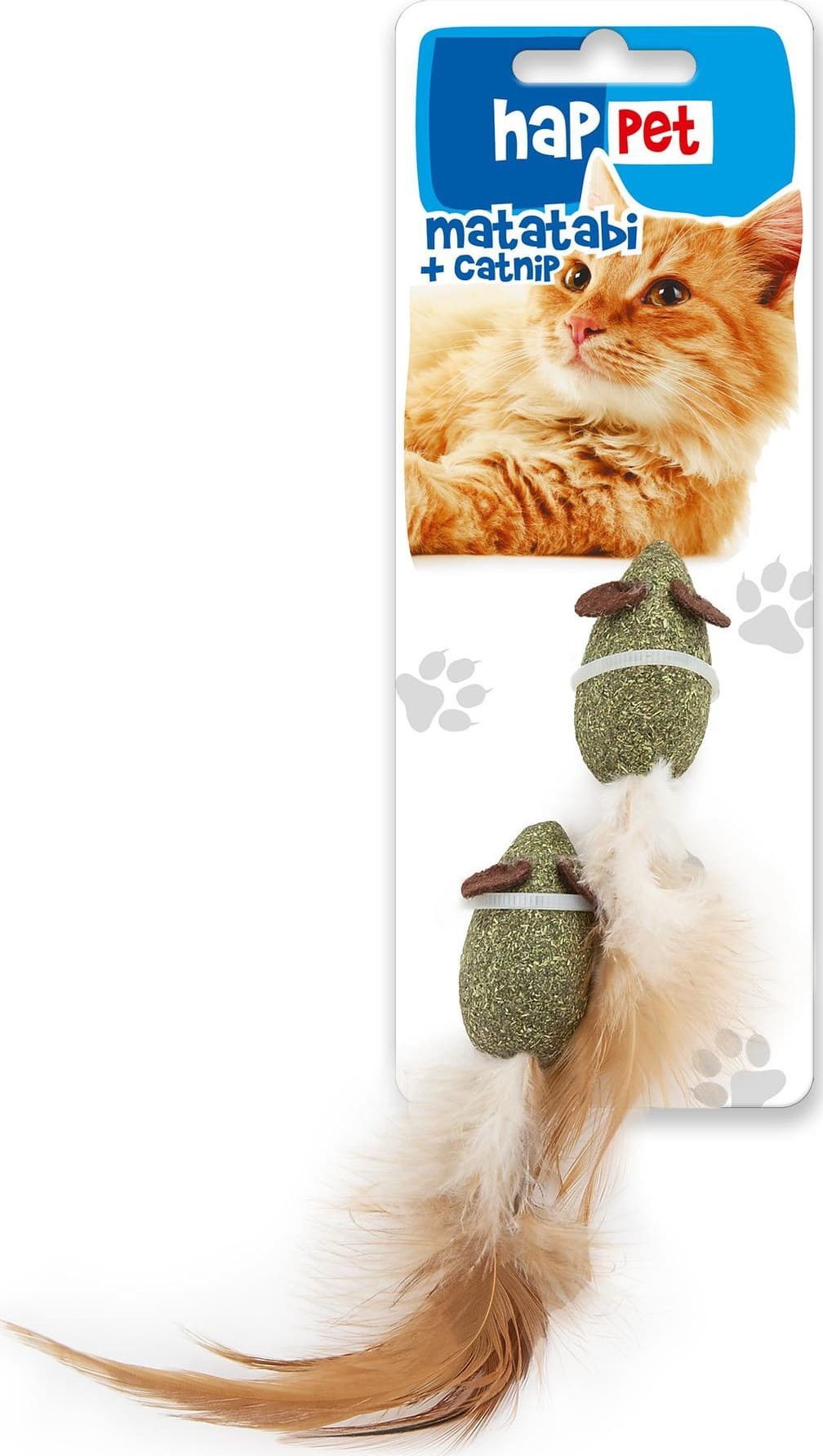 Matatabi & Kocimiętka myszki z piórkiem