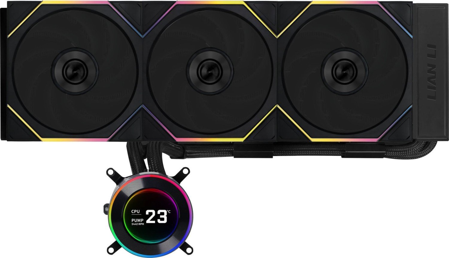 Chłodzenie wodne Lian Li Hydroshift II LCD-C 360TL (GHS2LCD36TB)