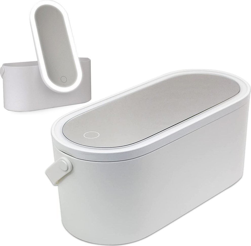 Verk Szkatułka organizer na kosmetyki lustro usb led Szkatułka organizer na kosmetyki lustro usb led