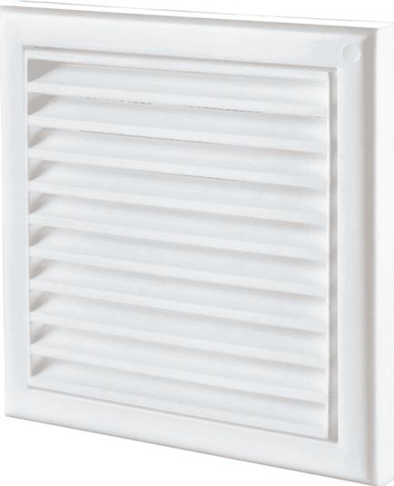 Vents Group sp. z o.o. Kratka wentylacyjna nawiewno-wywiewna fi100mm regulowana żaluzja biały WPFMV100VR