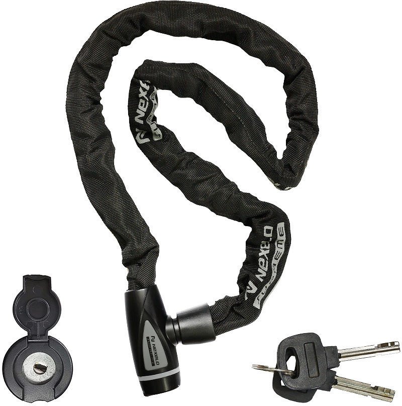 Zamknięcie rowerowe na klucz zapięcie do roweru łańcuch blokada L233778