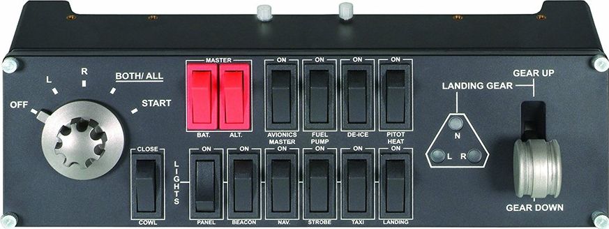 Joystick Logitech G Saitek Pro Flight Switch Panel USB (945-000012)