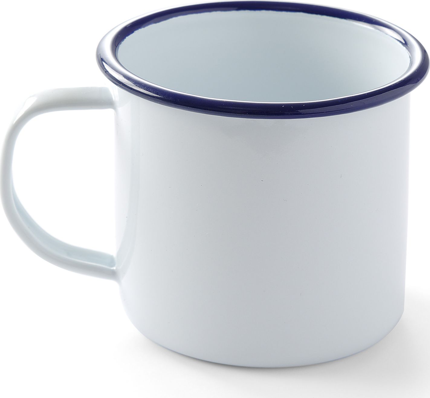 Hendi Kubek emaliowany z uchwytem biały 520 ml Hendi 621301 Kubek emaliowany z uchwytem biały 520 ml Hendi 621301