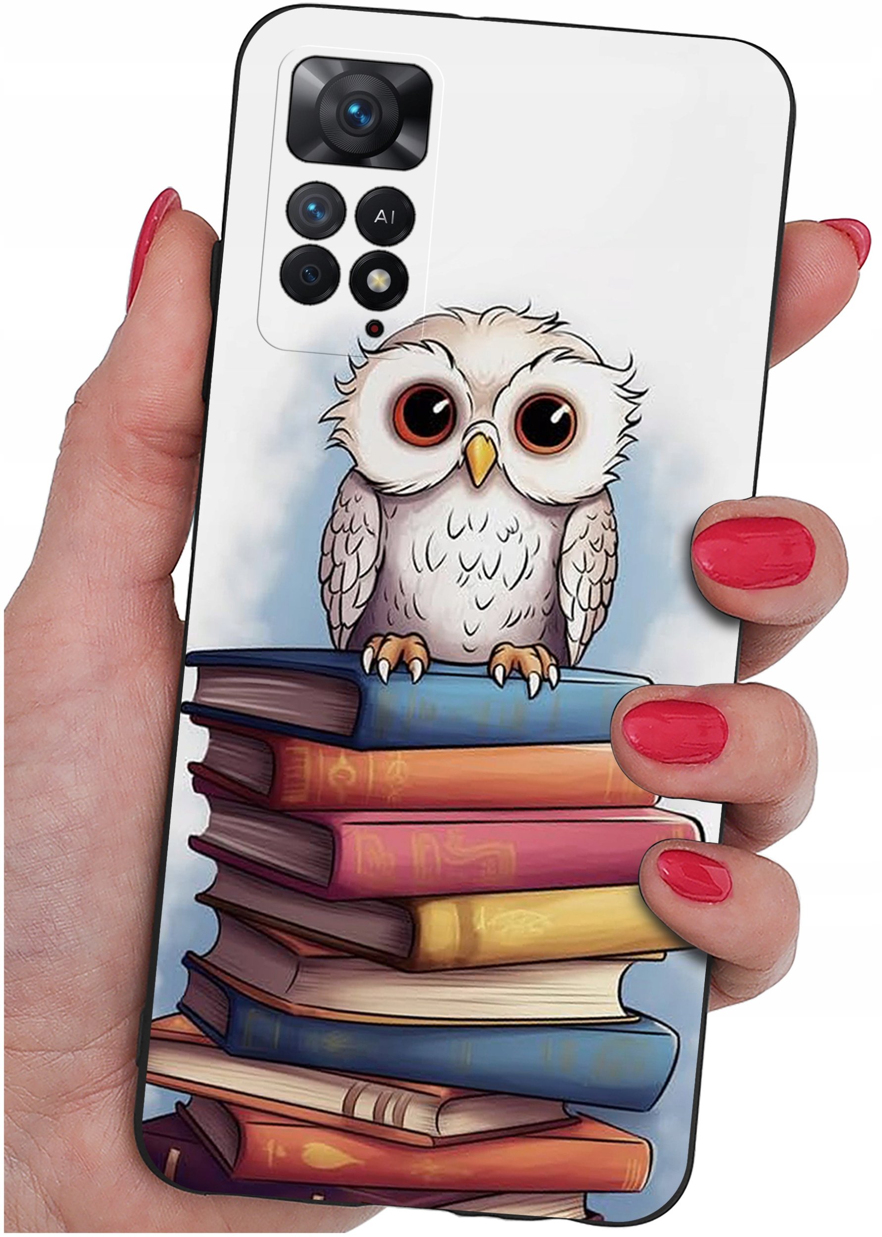 ETUI do Xiaomi Redmi Note 11 Pro | WZORY | SILIKONOWE MATT CASE + SZKŁO 9H