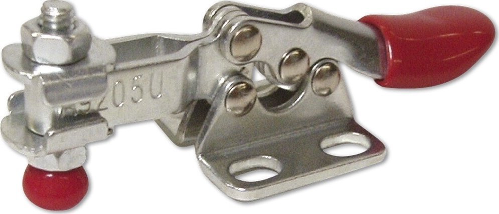 PIHER Piher Horizontalus svirtinis spaustuvas M4, 7,4mm, max 380N