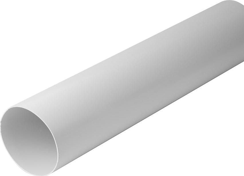 Europlast VENTILATION DUCT 125MM 1M ABS WHITE