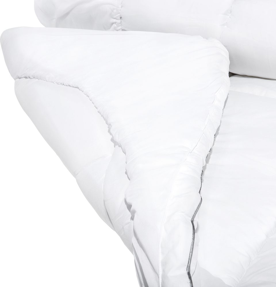 Beliani Materac nawierzchniowy bawełniany 140 x 200 cm TRIVOR